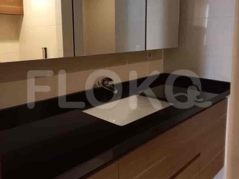 Bathroom with a sink and countertop.