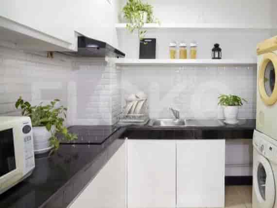 Tipe 2 Kamar Tidur di Lantai Rendah untuk disewakan di Essence Darmawangsa Apartemen - fci00a 3