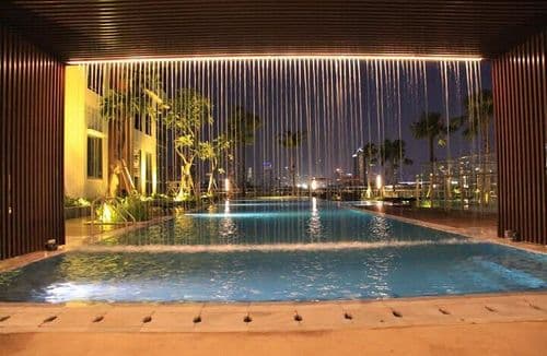kolam renang permata hijau suites apartemen