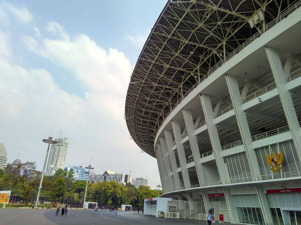 gbk jogging tracks jakarta 