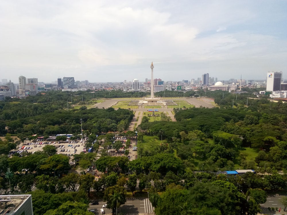 monas jogging tracks jakarta