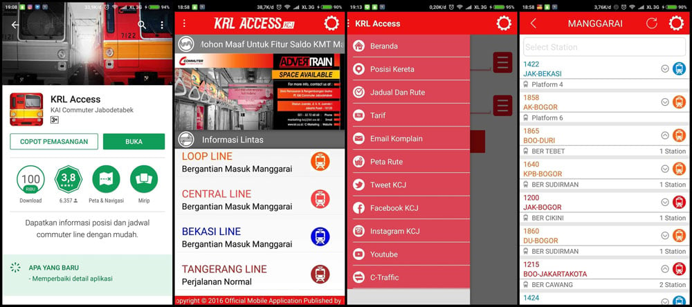 krl access public transportation apps jakarta