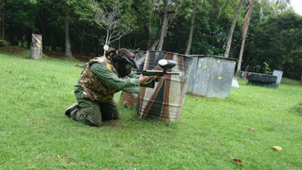 paintball ancol adventure park jakarta