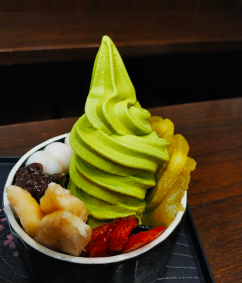 Desserts amausaan uji matcha jakarta