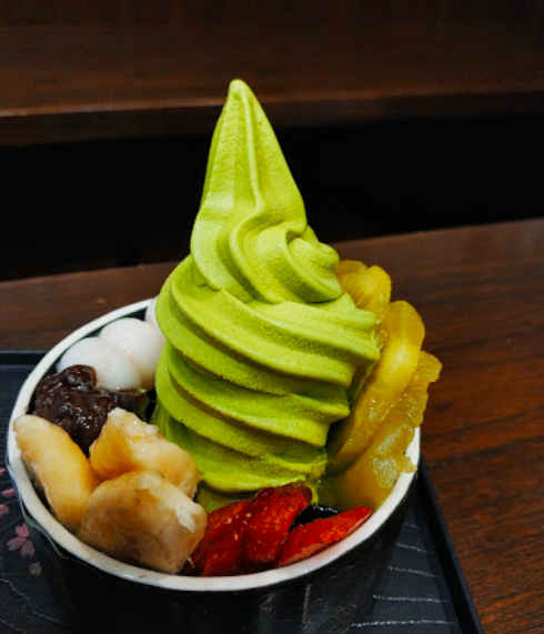 Amausaan uji matcha dessert jakarta