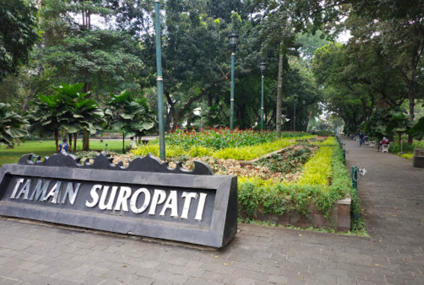 taman suropati view 