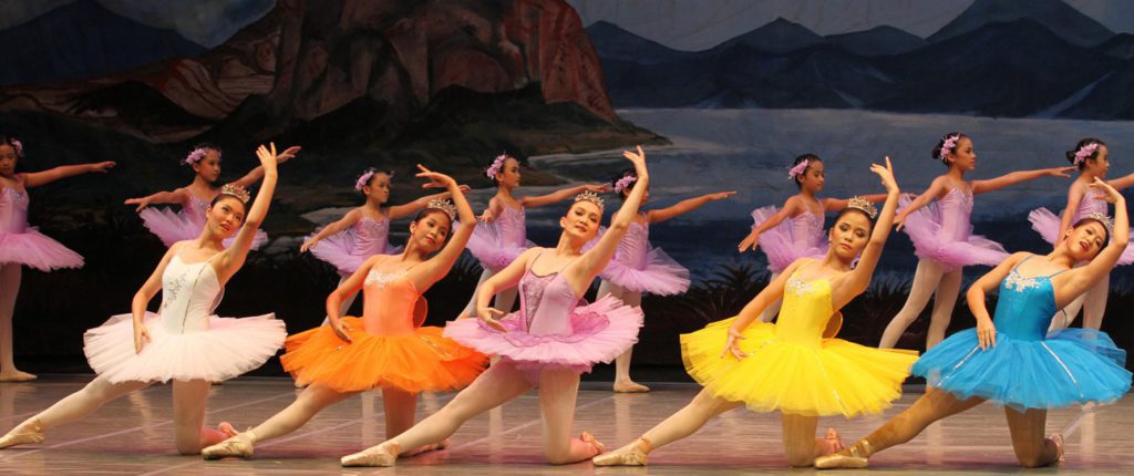 ballerina at Ade Rayanti School of Ballet