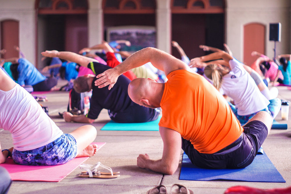 exercise yoga during homesickness