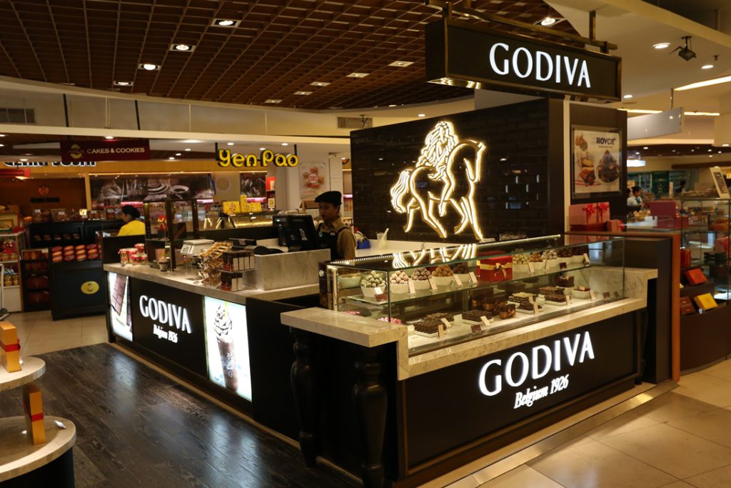 view of  Godiva