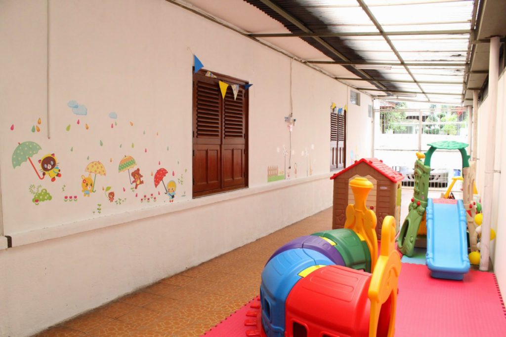 play area of Little Owl Preschool Daycare