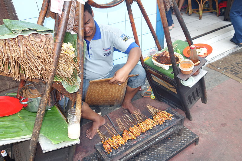 Sate Madura merchant