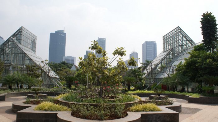 view of taman menteng