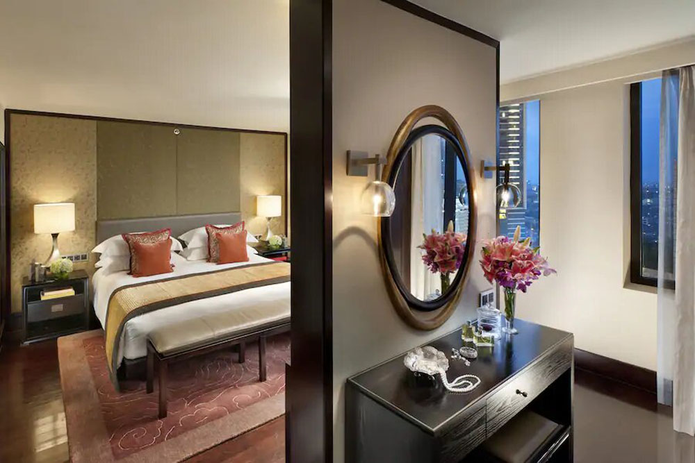 mandarin oriental room business hotel jakarta