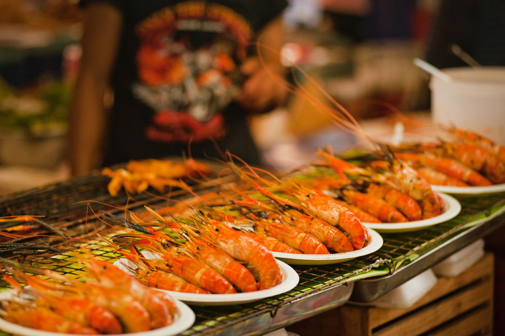 shrimps grilled seafood restaurant jakarta