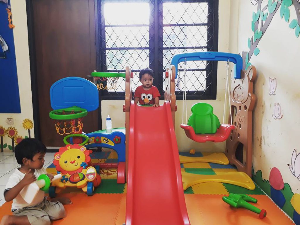 indoor play area of Qatrunnada Islamic Educare & Daycare plus (QIED+)