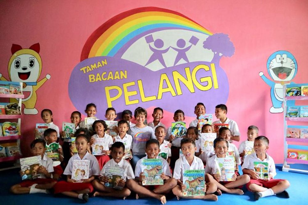 taman baca pelangi volunteer opportunities jakarta