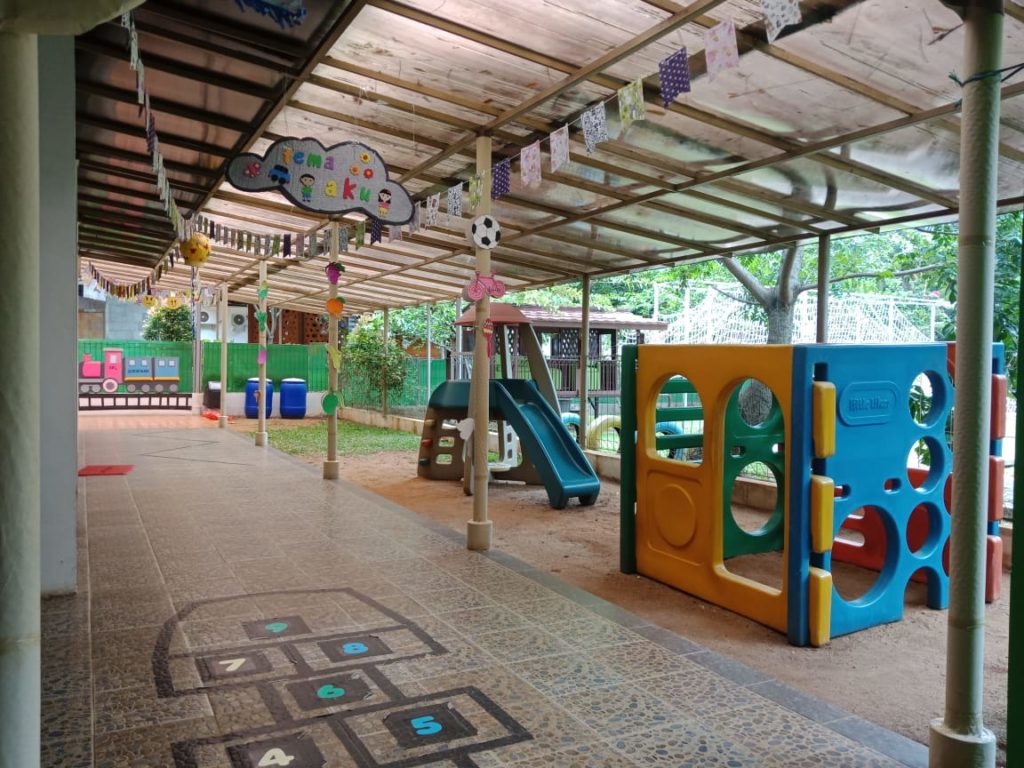 playground of Taman Pengembangan Anak Makara (TPAM) UI