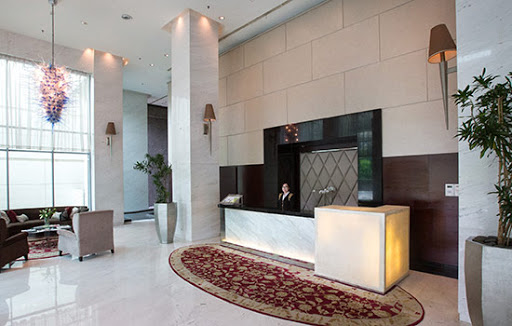 lobby of Senayan City Residence