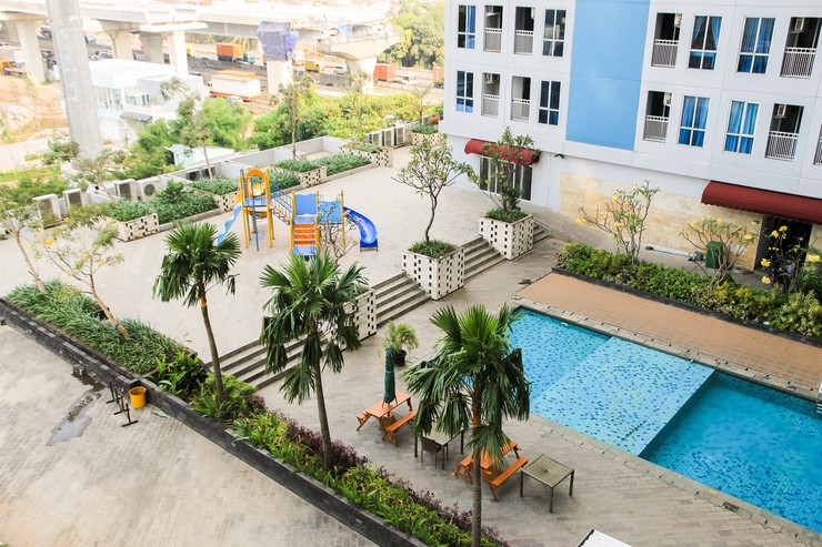 Grand Dhika City Apartment view