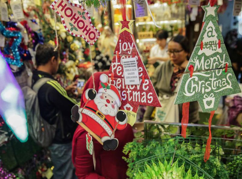 Membeli Dekorasi Natal di Jakarta