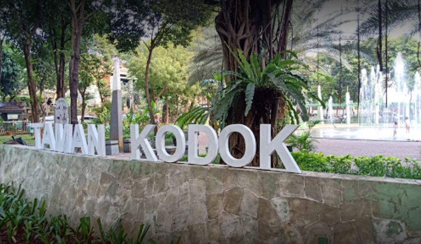 Kodok Park entrance