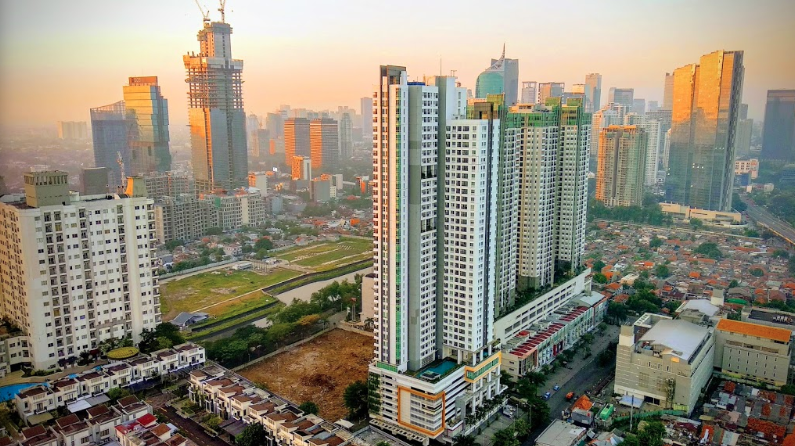 Apartemen di atas mall Jakarta