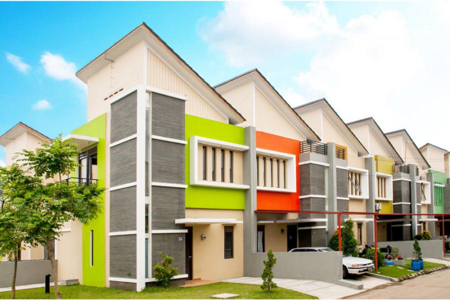 10 Ide Warna  Cat  Dinding  Luar  Rumah  Flokq Coliving 