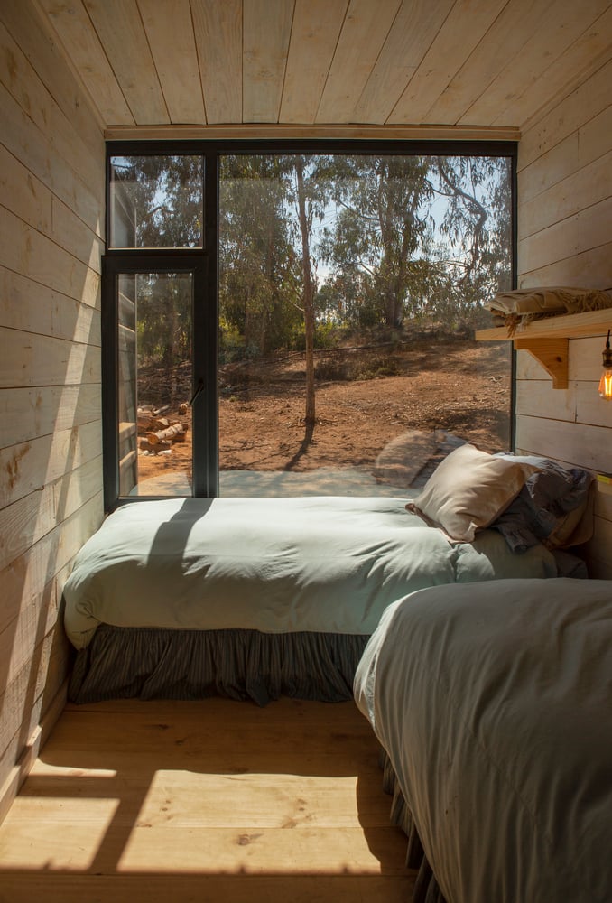 bedroom of the Container House