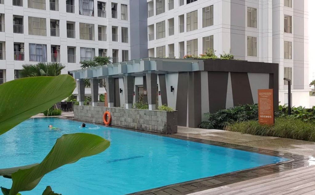 M Town Residence Serpong swimming pool facility