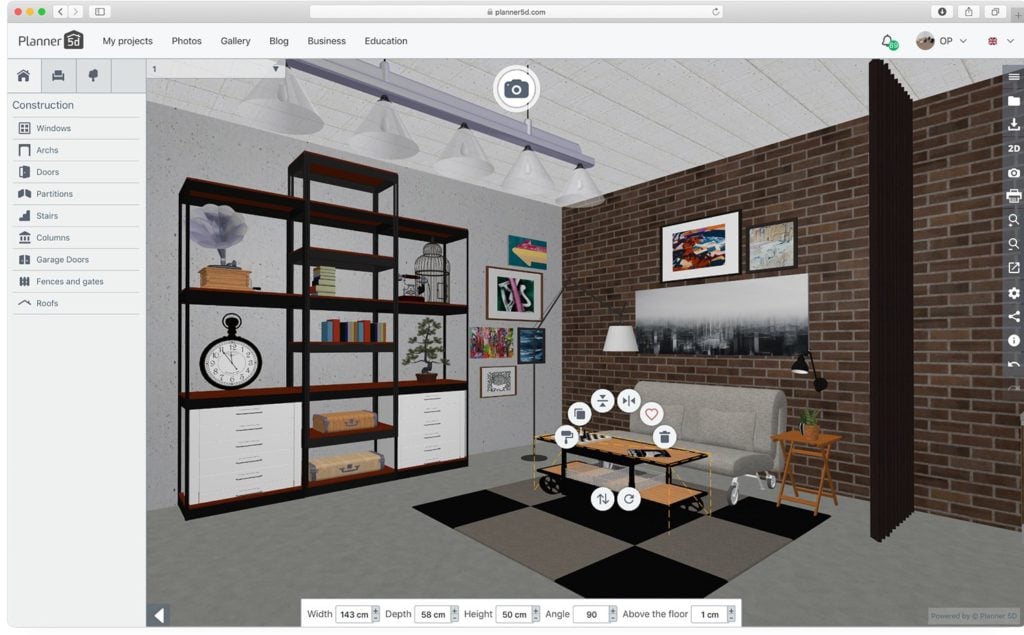 House Design Apps: Planner 5d