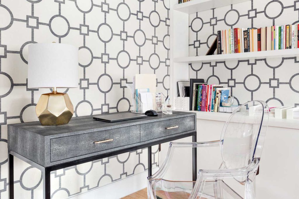 Tips memasang wallpaper ruang kerja di rumah