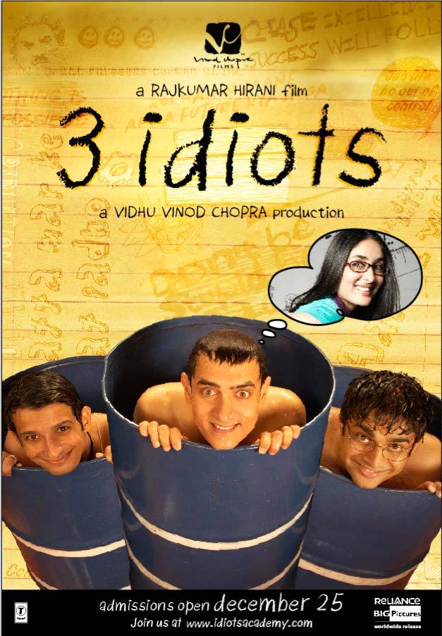 Three Idiots adalah drama komedi asal India