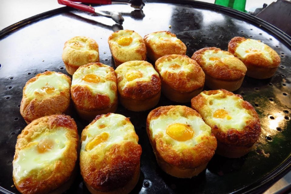 egg bread korean street food recipe