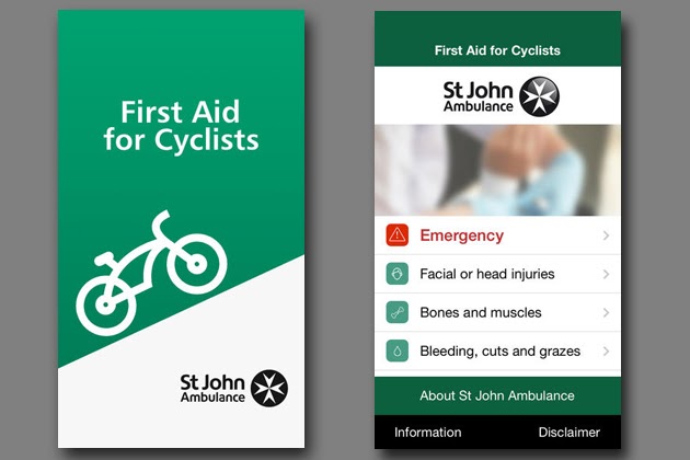 First Aid for Cyclist bike app