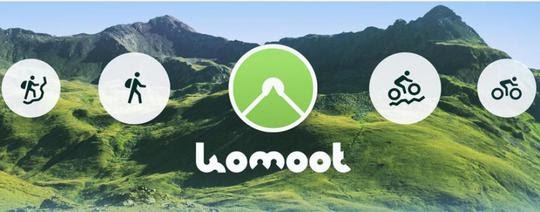 Komoot bike app