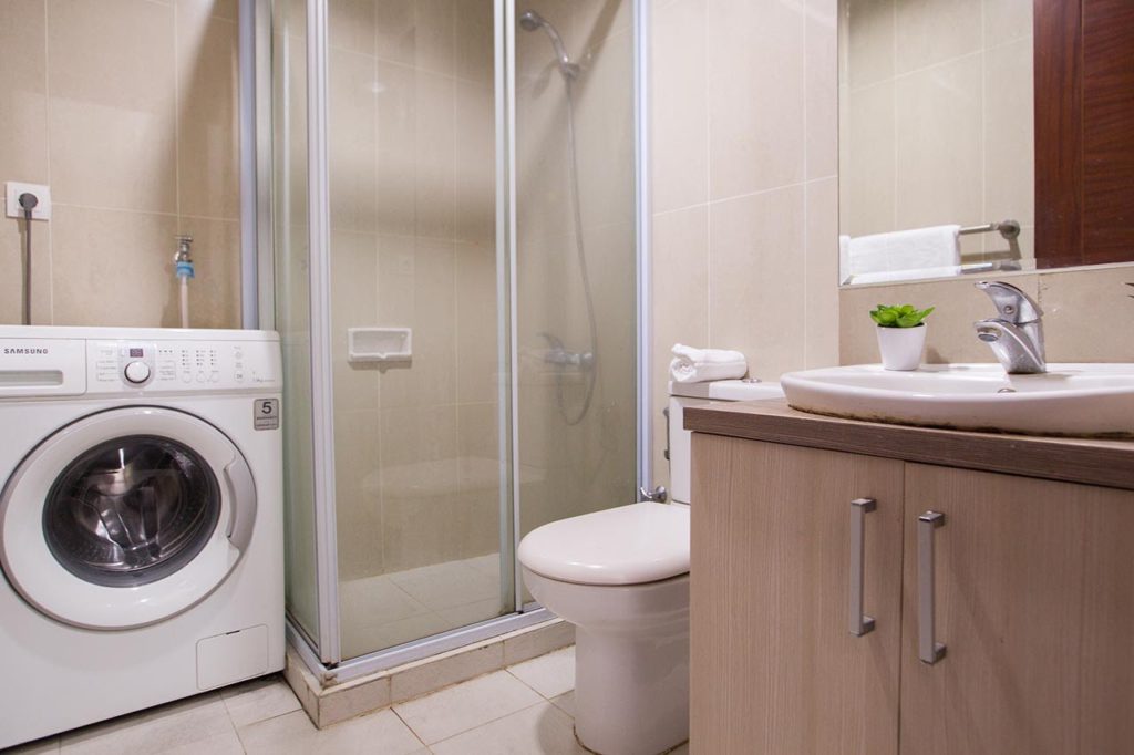 Apartments are usually free from blackouts of electricity and water so you don't have to worry