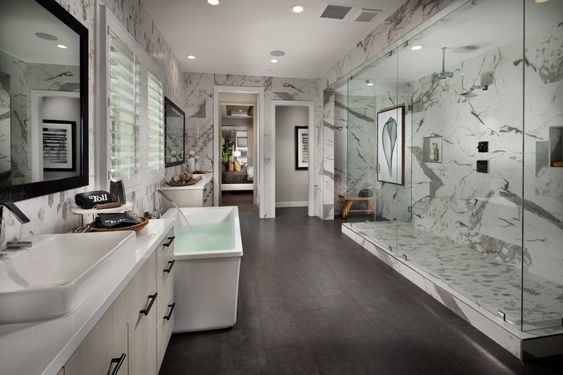 luxurious bathroom