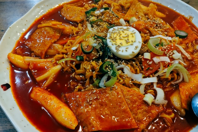 korean street food tteokbokki