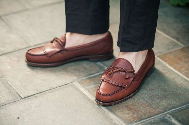 Moccasin is the type of men's shoe that you need