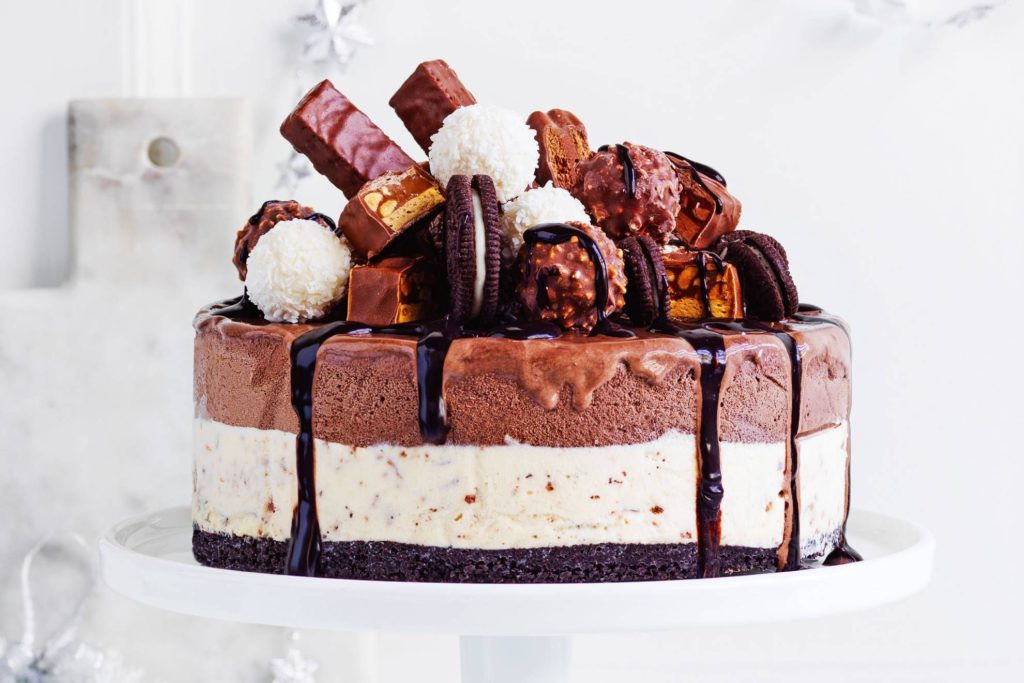 ice cream cake for a unique birthday cake