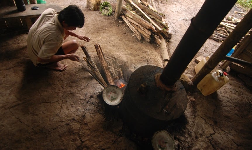 Proses pembuatan minuman cap tikus