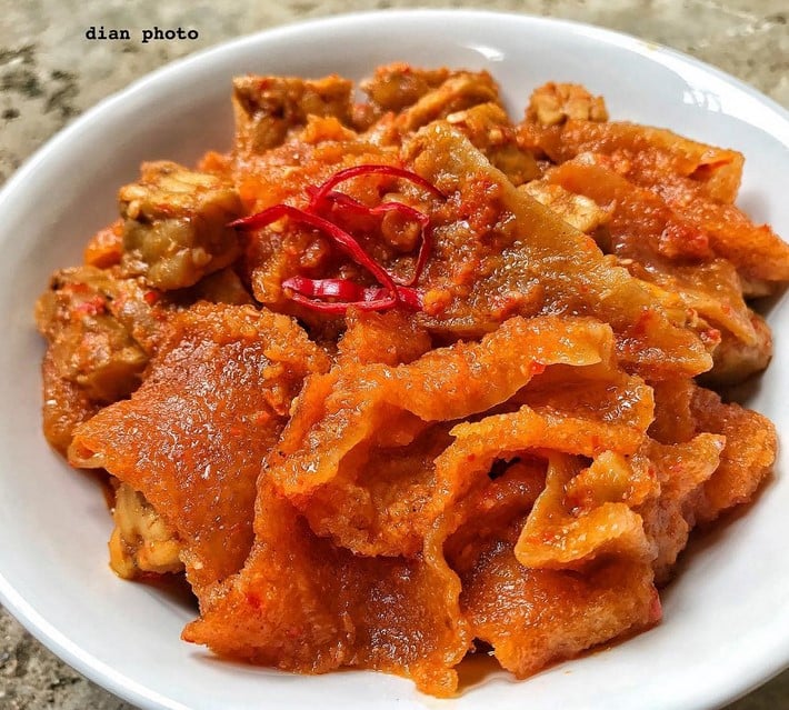 krecek sambal from jogja