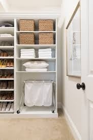 baskets used for walk-in closet