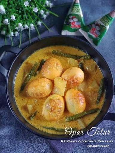 resep opor telur kentang