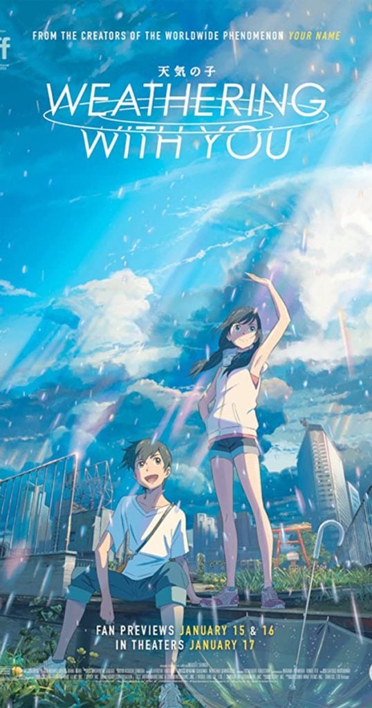 Weathering with You adalah film animasi garapan Makoto Shinkai