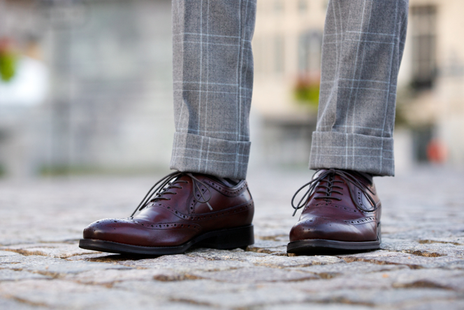 wingtip shoes