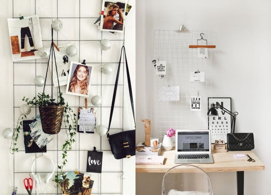 mesh board to make your room aesthetic