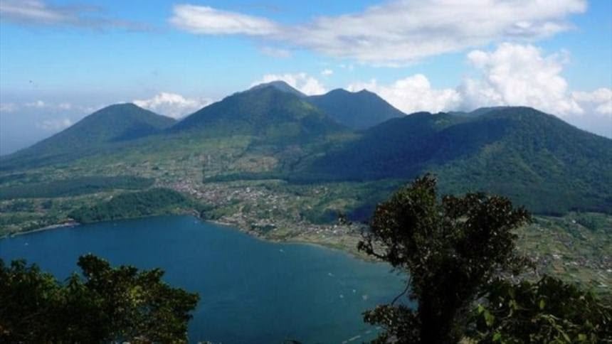 mount catur in Bali