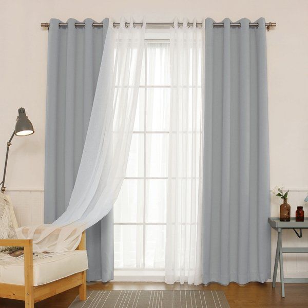 use some thick curtains to block noises from coming in or out
