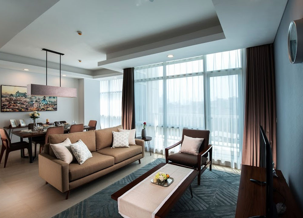 Apartemen Berlayanan Jakarta di Oakwood Suites La Maison Barito